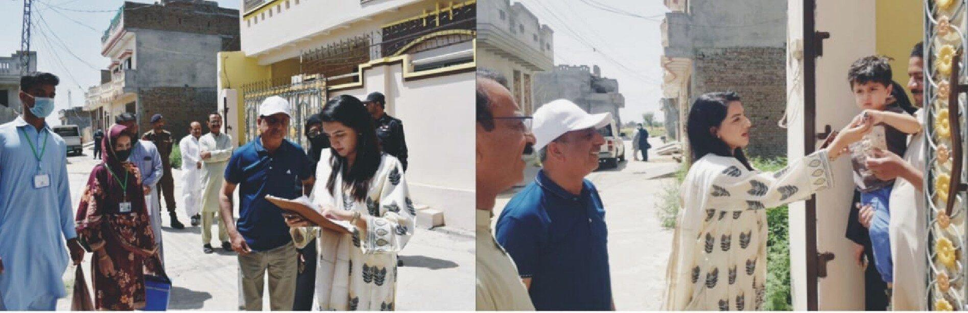 ڈپٹی کمشنر چکوال سارہ حیات نے سی ای او ہیلتھ کے ہمراہ پولیس ویکسی نیشن ٹیموں کی کارکردگی کا جائزہ لیا